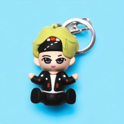 BTS army keychain, Novelty keychain, Rubber keychain, Personalized keychain