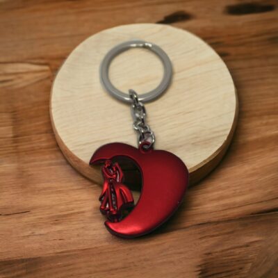 valentine keychain beloved keychain, couple keychain, love, metal keychain,