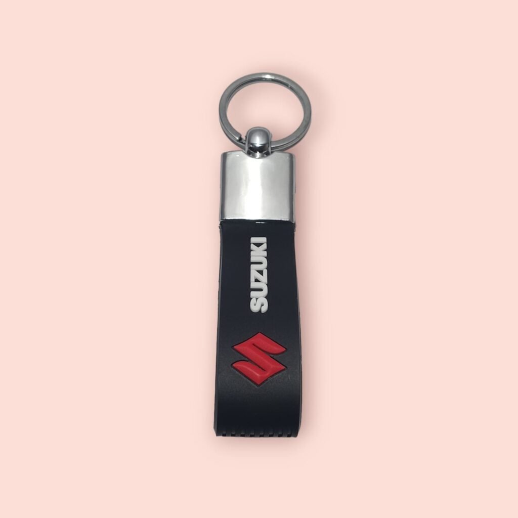Suzuki keychain , bike rubber keychain