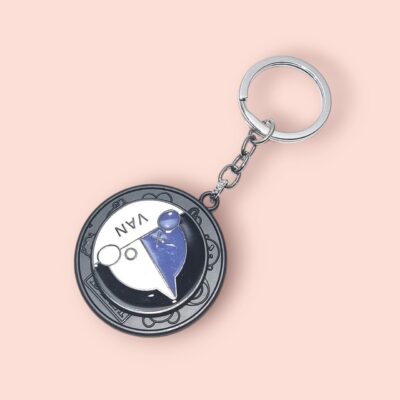 BTS van fidget spinner keychain