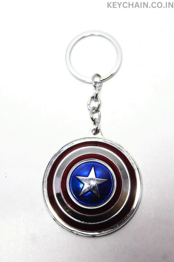 CAPTAIN AMERICA PROTECTION SHIELD KEYCHAIN