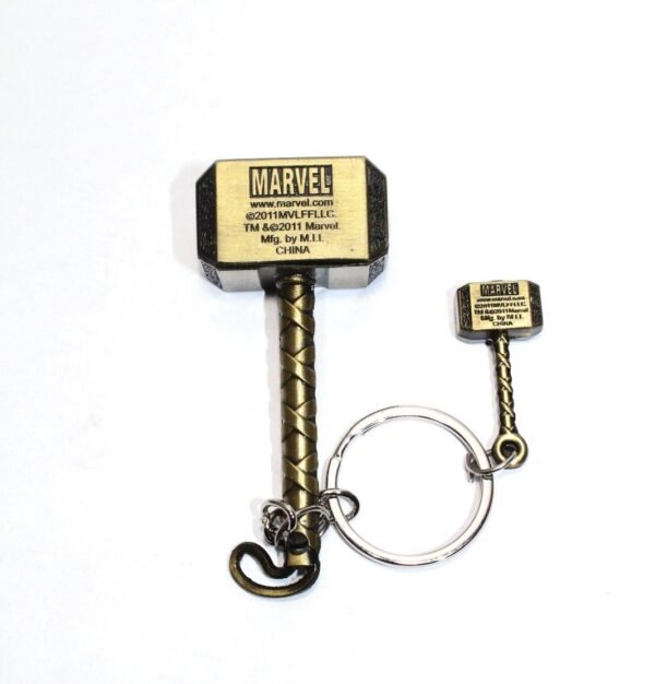 The marvel's hero Thor's hammer keychain