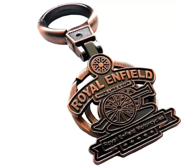 Royal enfield made like a gun keychains
