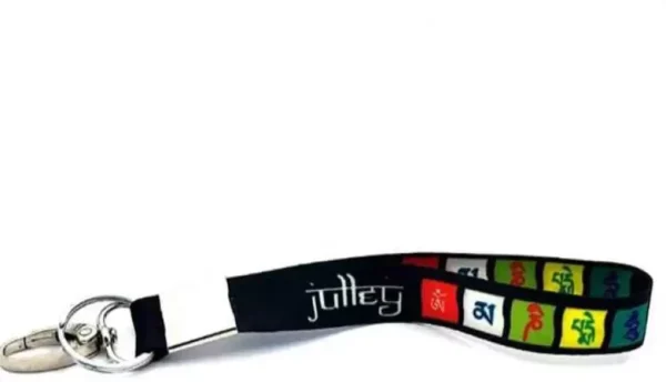 Tibetan Ladakh prayer hook keychain