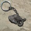 Ganesh Elephant Metal Keychain, Ganesh Keychain, Elephant Metal Keychain, Engraved Elephant Keychain, Grey Metal Keychain, Lord Ganesha Keychain, Elephant Lover Gift, Metal Bike Keychain, Premium Metal Keychain, Elephant Design Keychain, Ganesha Devotional Keychain, Keychain for Bike Keys, Keychain for Car Keys, Engraved Metal Keyring, Solid Grey Keychain, Spiritual Keychain, Elephant Charm Keychain, Keychain.co.in, Hindu Religious Keychain, Lucky Elephant Keychain