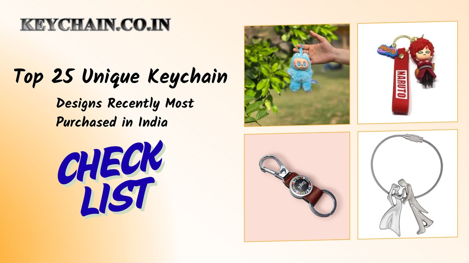 Top 25 Unique Keychain mostl selling by keychain.co.in