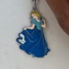 Cute Keychain, Cute Princess Keychain, Doll Keychain, Metal Keychain, Cute Keychain for Girls, Cute Keychain for Bags, Backpack Keychain, Cute Bag Charm, Aesthetic Keychain, Cute Accessories.