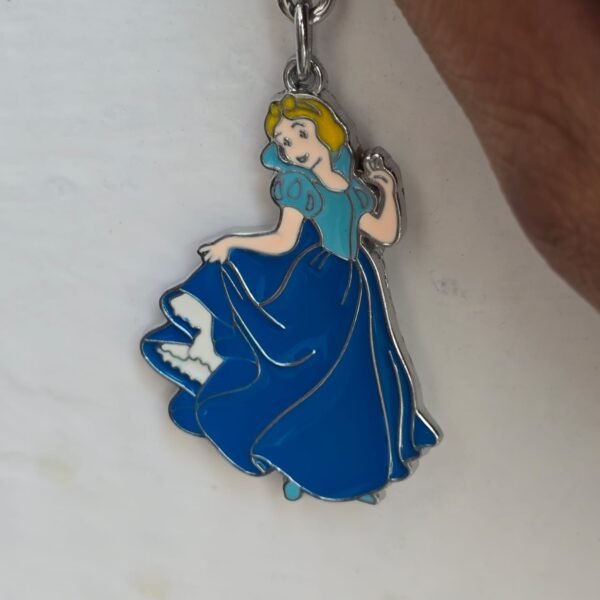 Cute Keychain, Cute Princess Keychain, Doll Keychain, Metal Keychain, Cute Keychain for Girls, Cute Keychain for Bags, Backpack Keychain, Cute Bag Charm, Aesthetic Keychain, Cute Accessories.