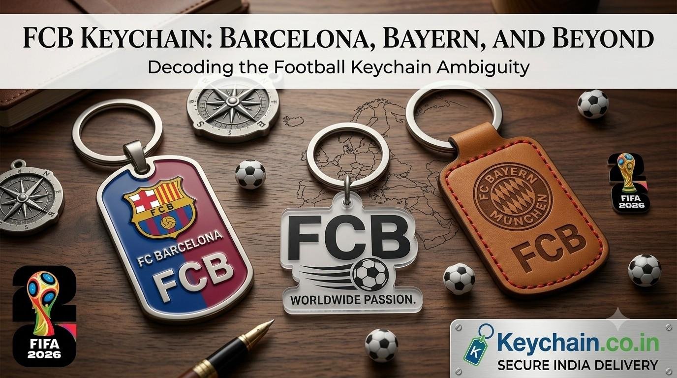 Buy FCB Keychain at best price in India