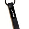 TVS Leather abnd metal buckle keychain for tvs bike buy from keychain.co.in