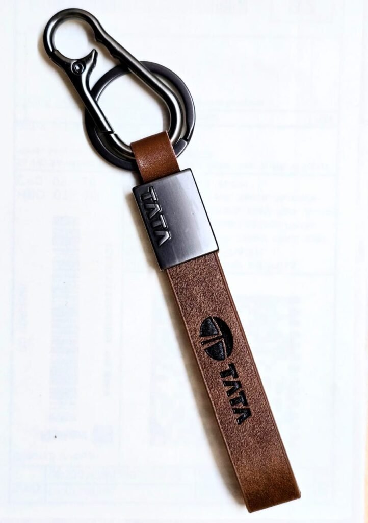 Tata Car Keychain for any Tata cars model like nexon, tiago, punch and more