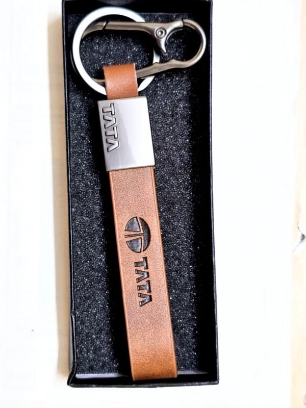 Tata Car Keychain for any Tata cars model like nexon, tiago, punch and more buy from keychain.co.in